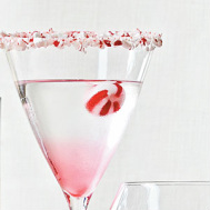 Peppermint Martini Holida Cocktail