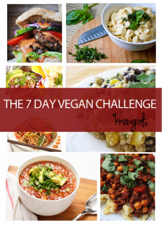 7 day vegan challenge knowgirls vegan recipes