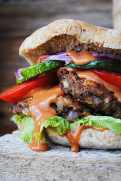 7 Day Vegan Challenge- Day 1: Vegan Burger Recipe from knowgirls