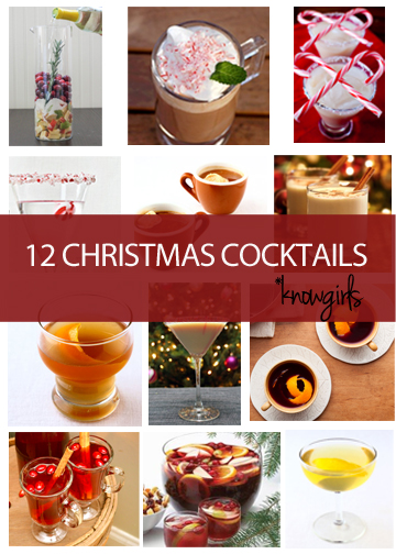 Christmas Holiday Cocktail Recipes